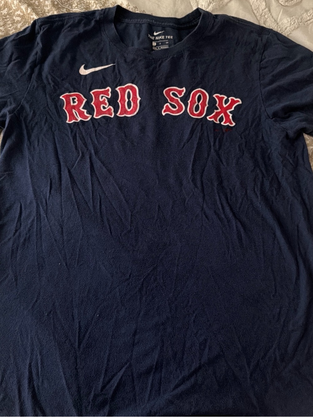 Nike Boston Red Sox Xander Bogaerts #2 Navy T-Shirt